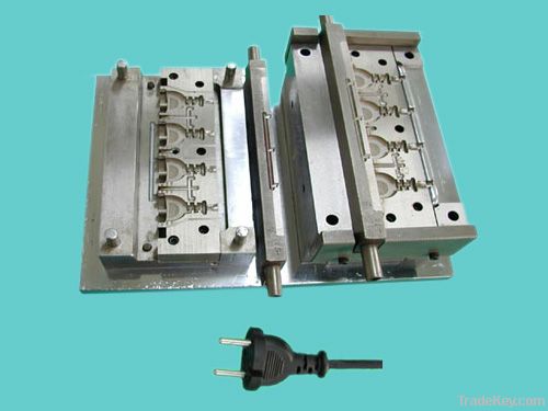 injection mould for powercord mould