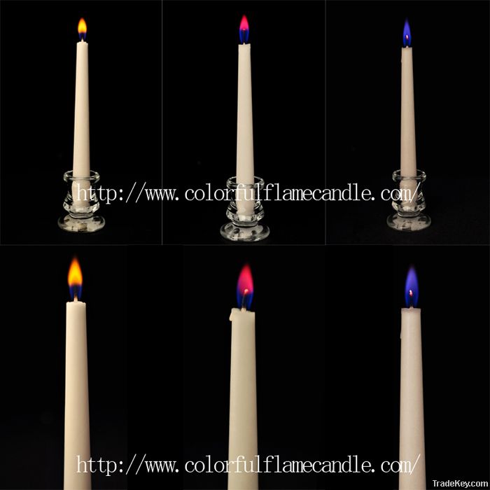 2013 party decoration colorful flame wedding candle