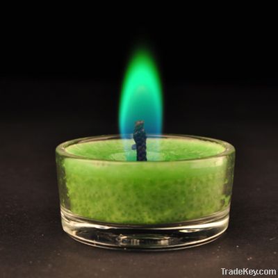 2013 color flame illuminations tealight candles with glass holder