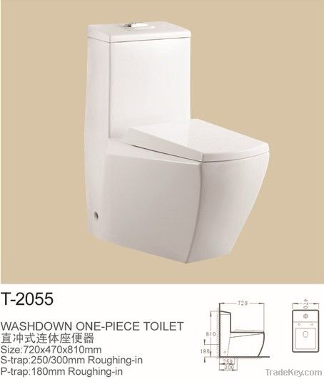 Ceramic One Piece Toilet