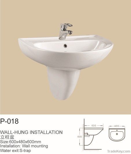 Bathroom Wall Hung Basin