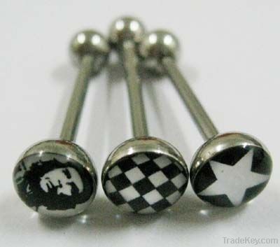 Tongue Ring Body Piercing Jewelry