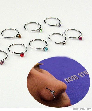 Nose Ring Body Piercing Jewelry, Nose Screw