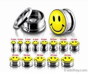 Ear Flesh tunnel Plug Body Piercing Jewelry, Ear expander