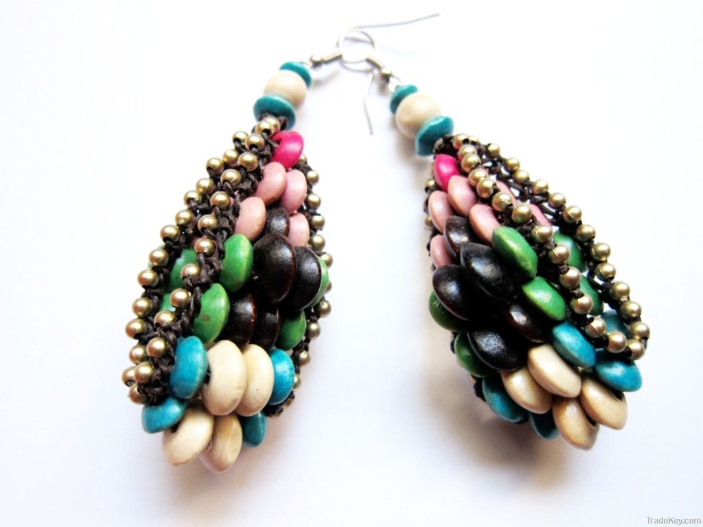 Handmade ethnic earrings