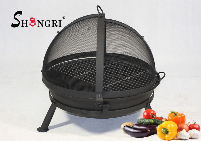 portable bbq with fire pit 