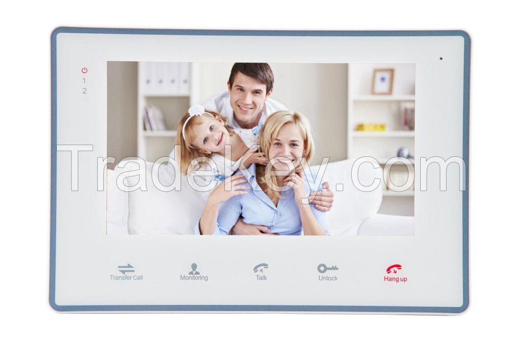 7 inch villa system indoor monitor