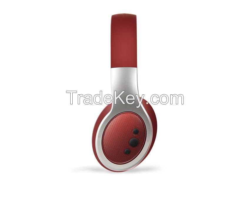 Bluetooth 4.0 Headphones with Aux-in, 10m Operating Range, Rechargeable Lithium Battery 