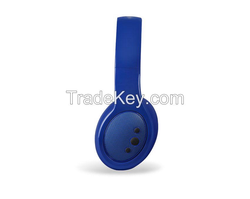 Bluetooth 4.0 Headphones with Aux-in, 10m Operating Range, Rechargeable Lithium Battery 