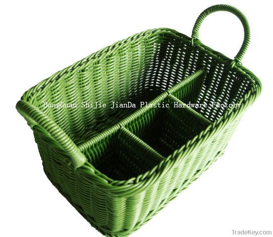 PP plastic rattan bread basket