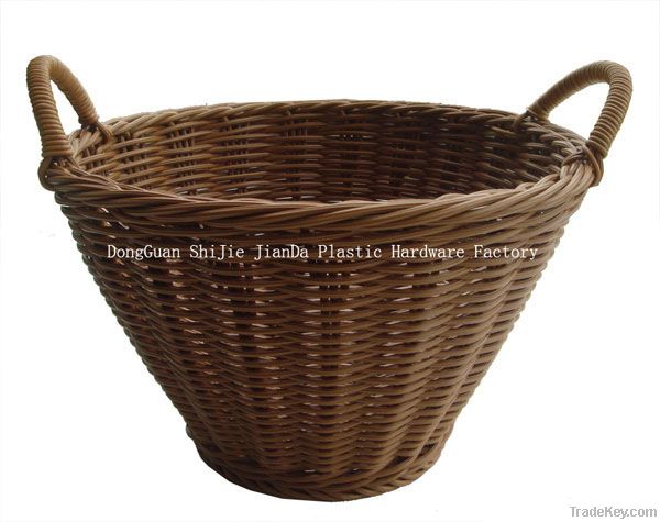 PP rattan Storage basket plastic