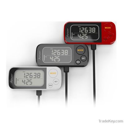 New style digital 3D sensor USB Pedometer and calorie counter