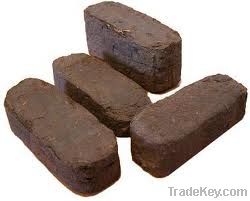 Peat bricks