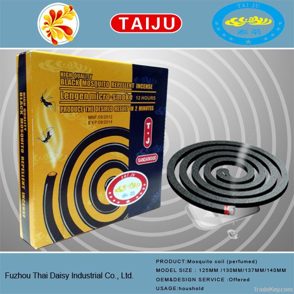 130mm black mosquito coil . 10hrs effctive time.househould mosquito co