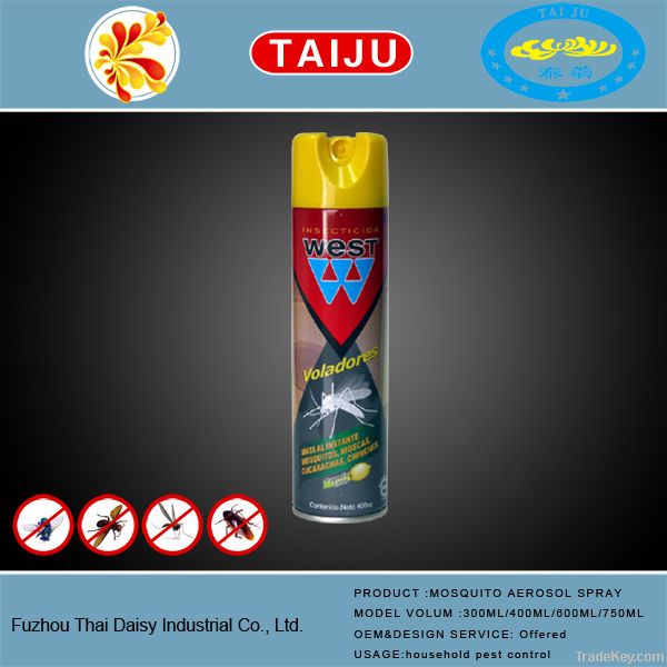600ml efficienct mosquito aerosol spray