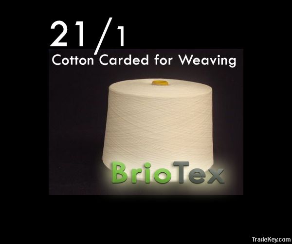 21/1 Cotton Carded Yarn for Weaving
