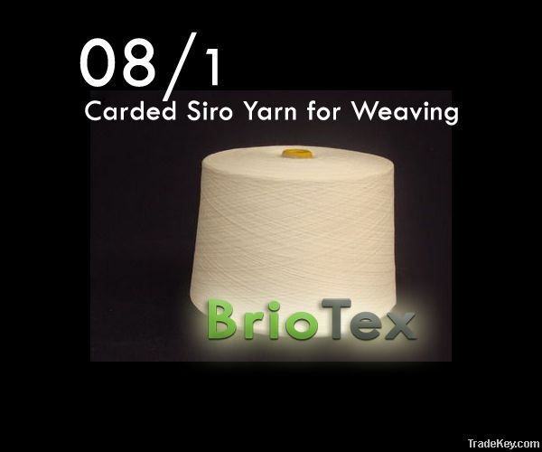 8s Siro Yarn - Compact Yarn for Weaving