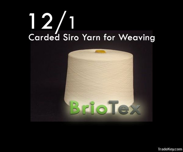 12s Siro Yarn - Compact Yarn for Weaving