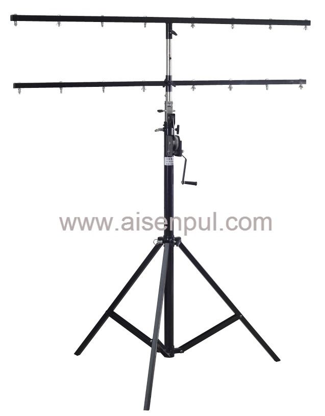 Professional tripod crank light stands to hang up lights