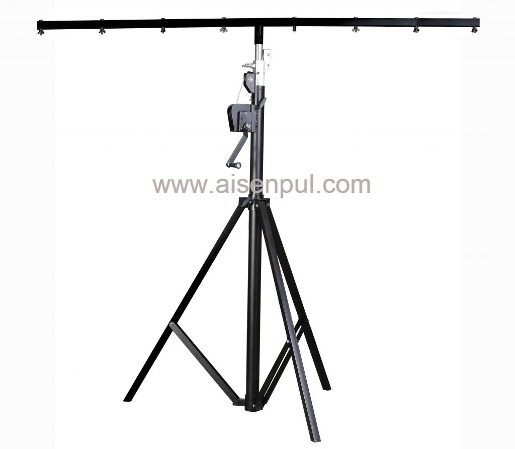 Professional tripod crank light stands to hang up lights