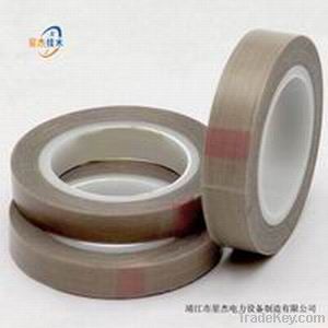 PTFE coated fiberglass adhesive tape for thermoplastic