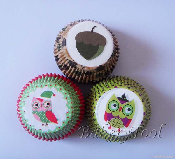 cute cupcake liners baking cups with FDA for baby shower