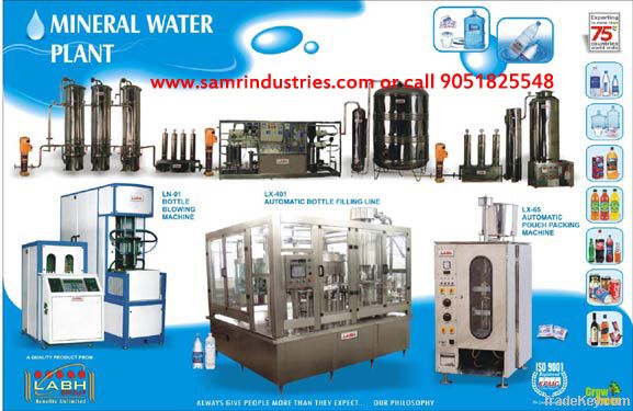 Mineral water plant manufacturers kolkata