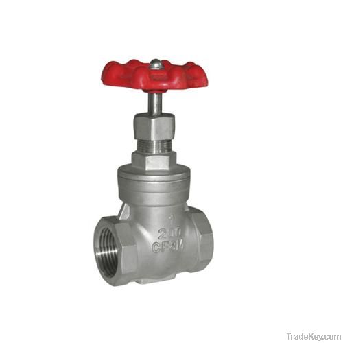 High quality ss316 full bore 200psi stainless steel gate valve