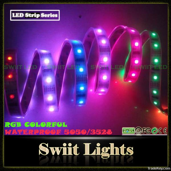 Waterproof Flexible LED Strip Light SMD 3528 5050 12V