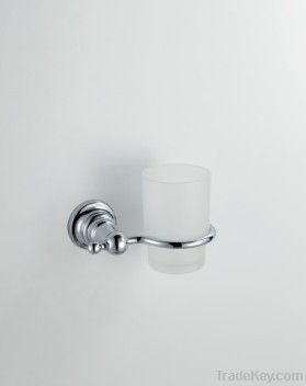 brass chrome plated tumbler holder