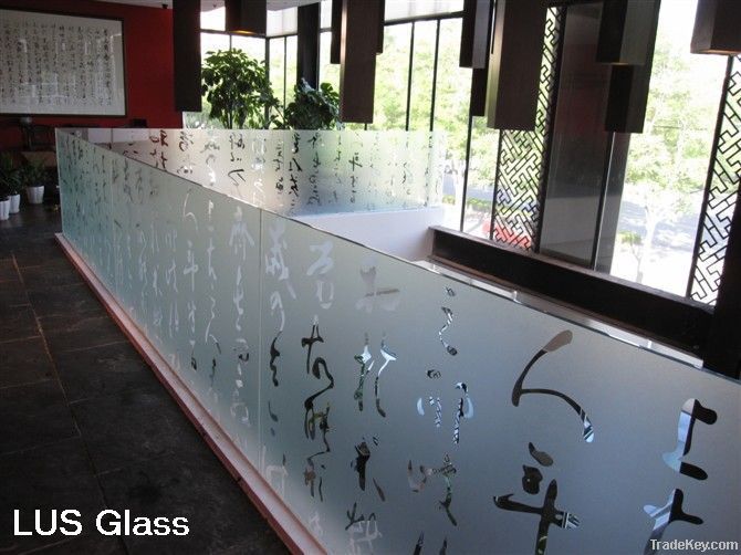 decorate glass for building/ glass in Zhejiang