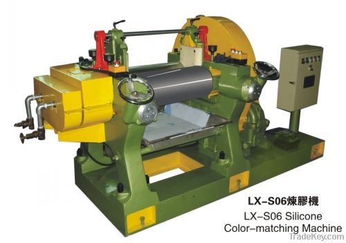 solid silicone rubber color mixer machine