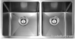 Cheap high quality kitchen double sinks