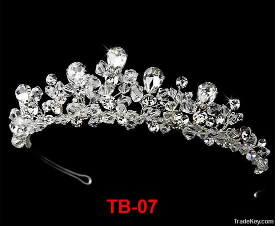 fashion elegant rhinestone alloy wedding tiara