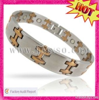 fashion and health magnetic stainless steel bracelet