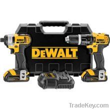 DeWalt DCK285C2 20V Max Compact Hammerdrill / Impact Driver Combo Kit