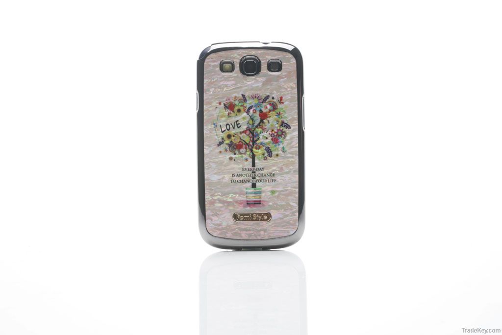 mother of pearl hard phone case fashionable thin