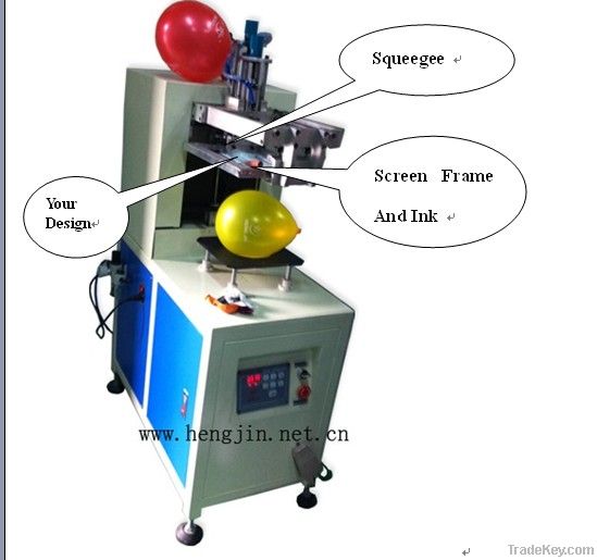 Single color automatic balloon printer machine for sale(HS-1515)