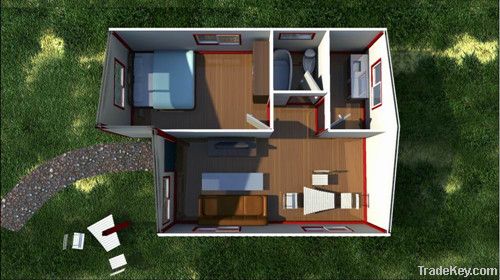 New design prefabricated villa