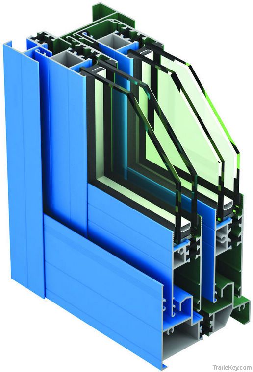 Thermal Break Energy Saving Aluminum Window Profile