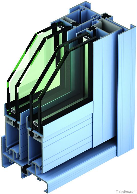 Thermal Break Energy Saving Aluminum Door Profile