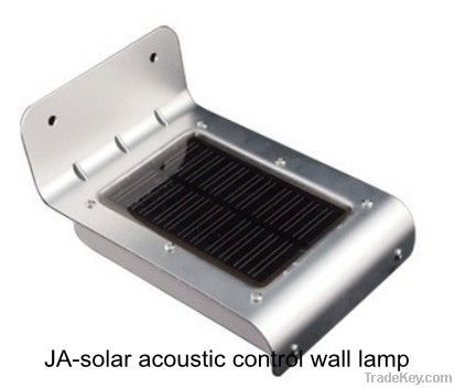 solar acoustic control wall lamp