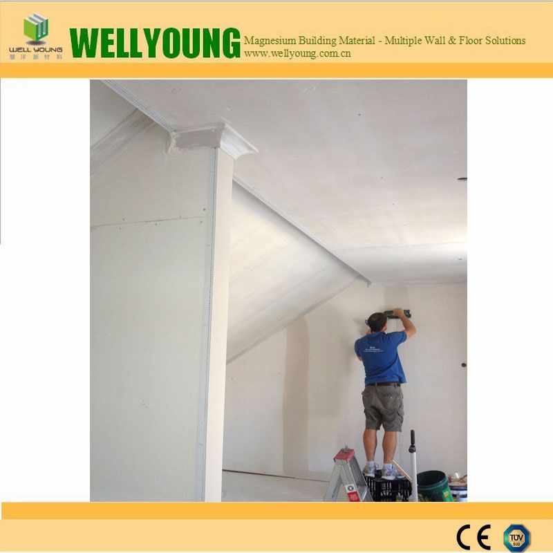 Glass Magnesium Fireproof Partition Mgo Wall Board