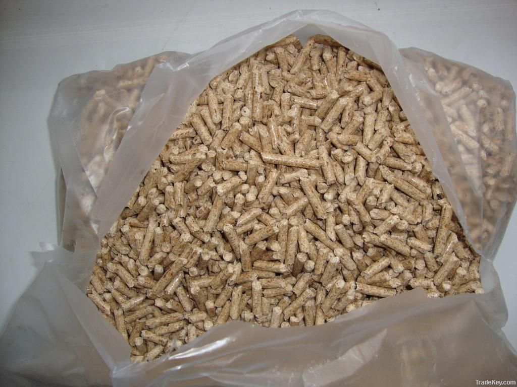 wood pellets DIN+