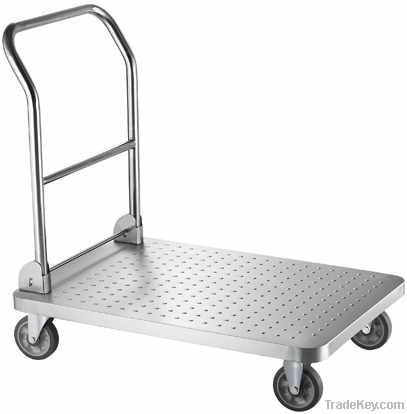stainless steel folding hand cart /hand truck for hotel