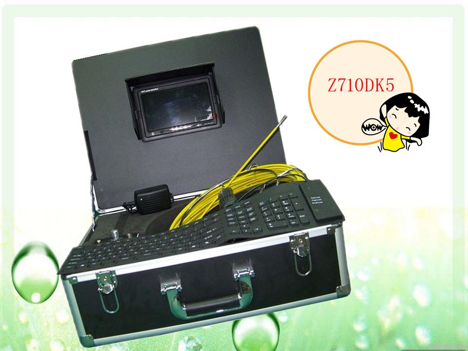underwater inspection camera, pipe inspection system TEC-Z710DK5