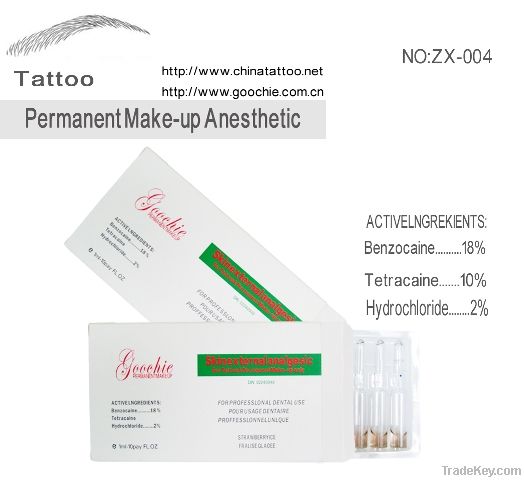 tattoo permanent makeup painkiller