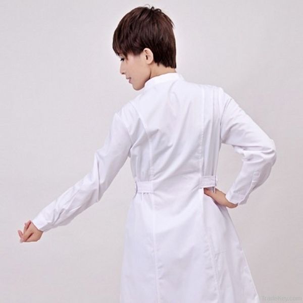 Medical White Nurse Long Sleeve Working Uniform Workwear