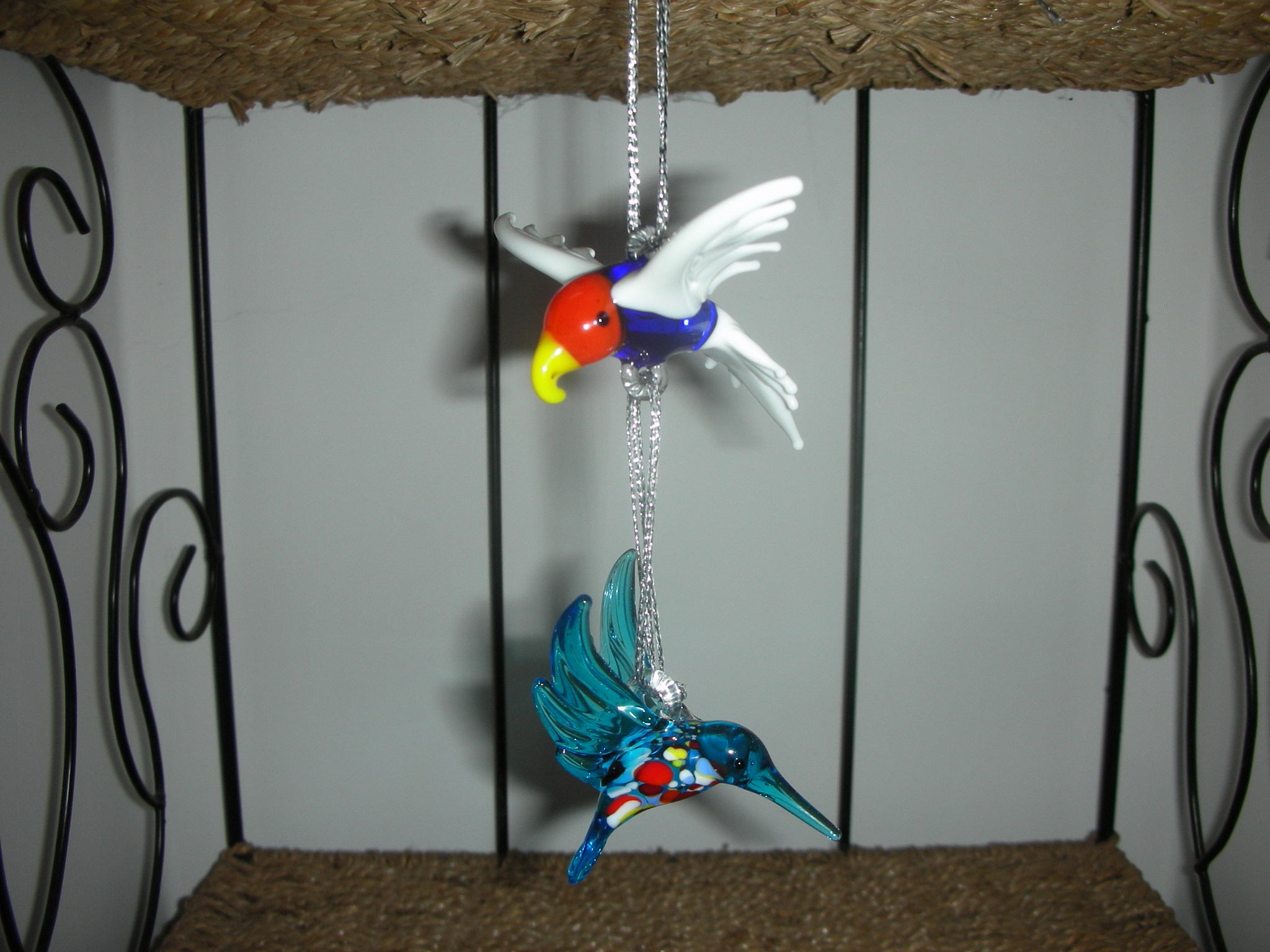 fun gift: poker, memo clip, pendant, jar, wind bell.all made of glass