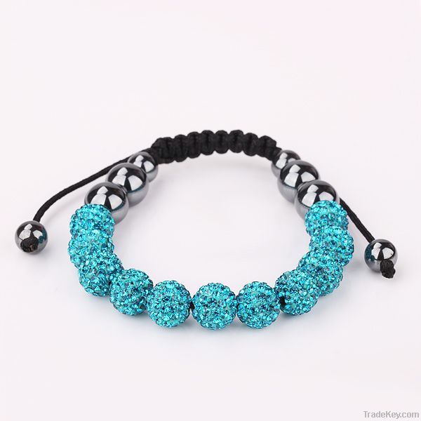 Shamballa Fashion Crystal Bracelets, Bangles and Earrings